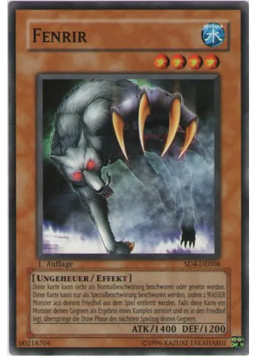 Fenrir — Structure Deck: Fury from the Deep