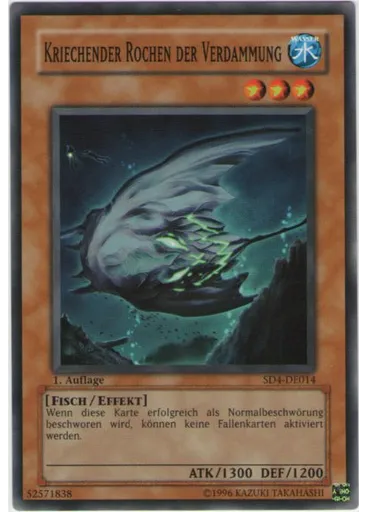 Kriechender Rochen der Verdammung