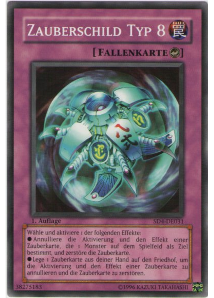 Zauberschild Typ 8