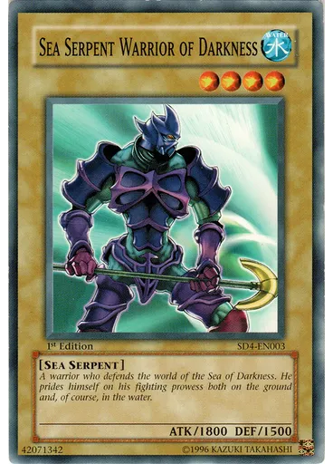 Sea Serpent Warrior of Darkness