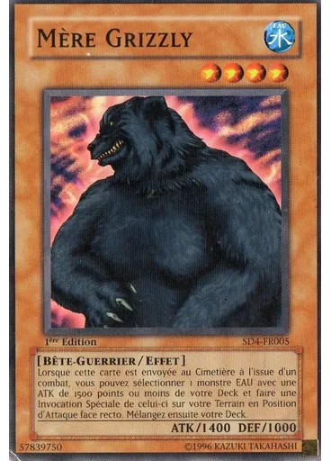 Mère Grizzly — Deck de Structure: Fureur des Profondeurs