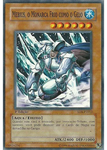 Mebius, o Monarca Frio como o Gelo