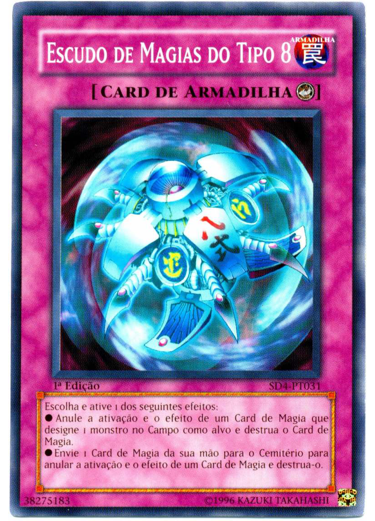Escudo de Magias do Tipo 8