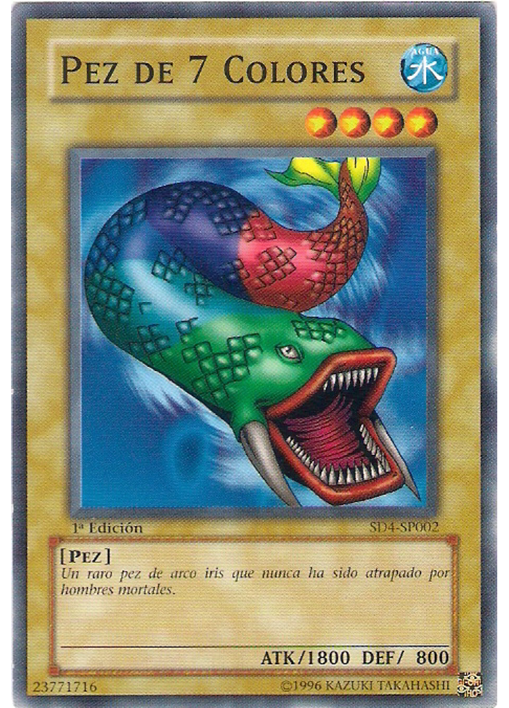 Pez de 7 Colores