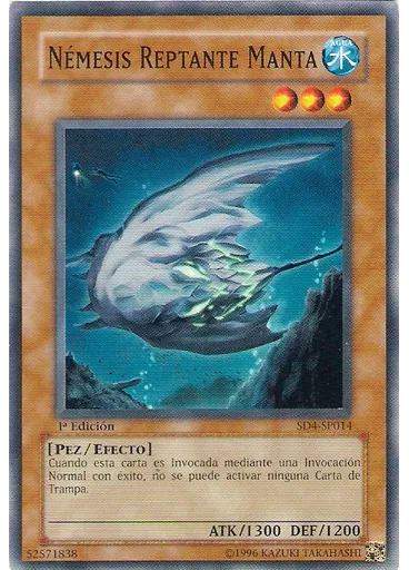 Némesis Reptante Manta