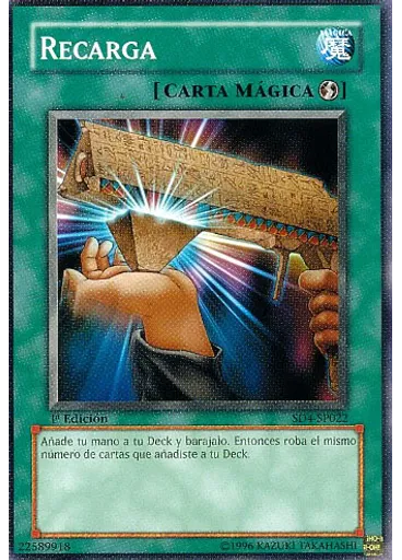 Recarga — Baraja de Estructura: Furia de las Profundidades