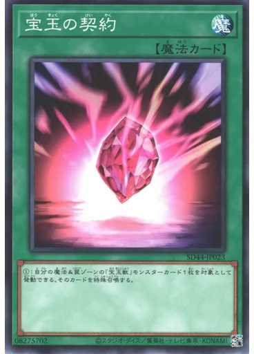 宝玉の契約