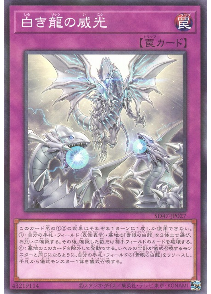 白き龍の威光