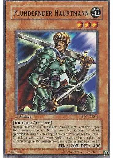 Plündernder Hauptmann — Structure Deck: Warrior's Triumph