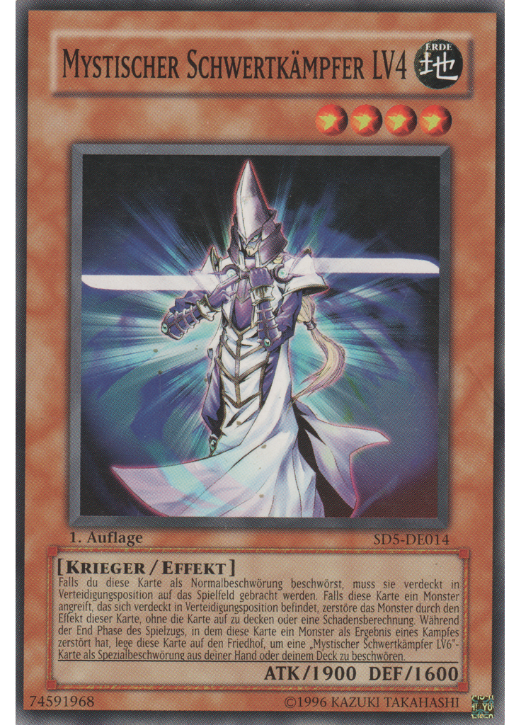 Mystischer Schwertkämpfer LV4