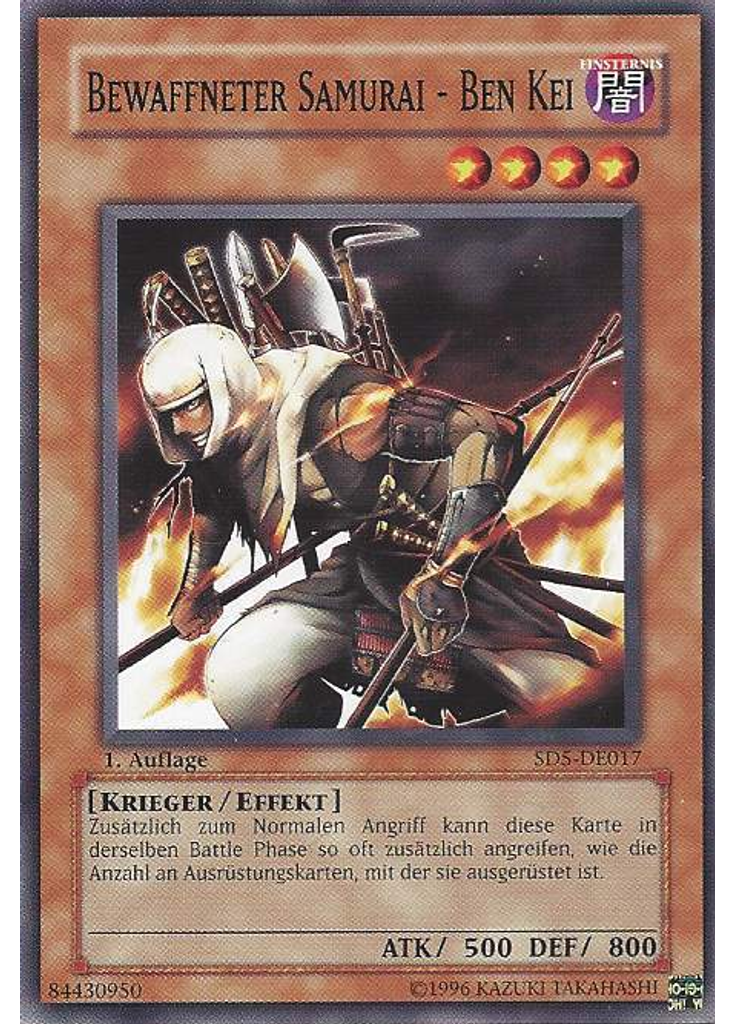 Bewaffneter Samurai - Ben Kei