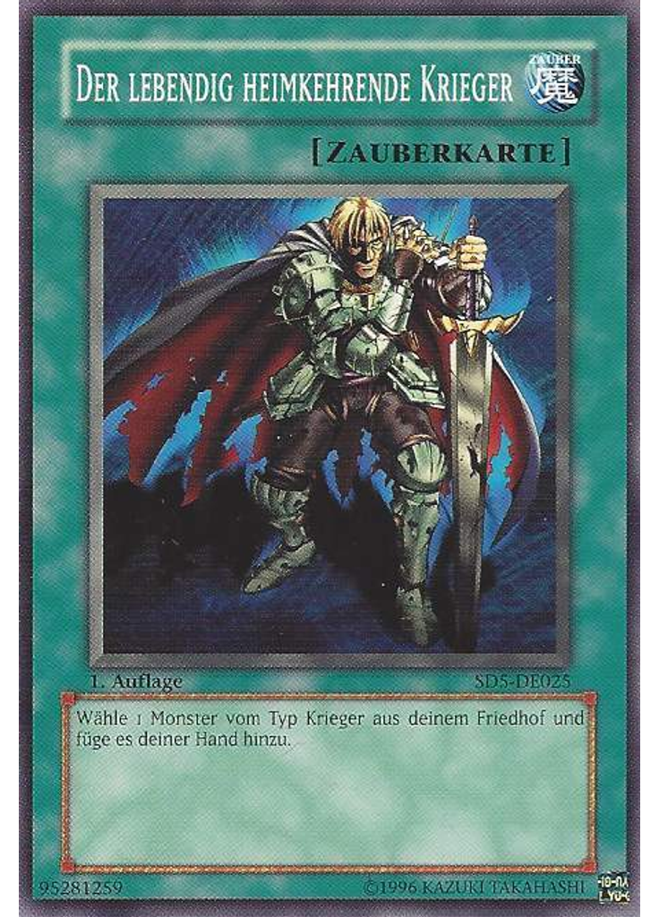 Der lebendig heimkehrende Krieger