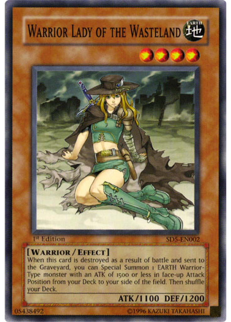 Warrior Lady of the Wasteland