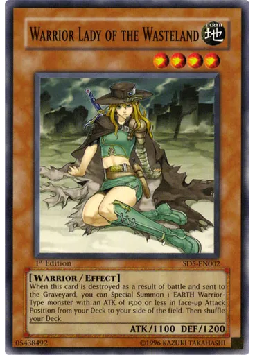 Warrior Lady of the Wasteland