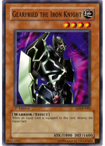 Gearfried the Iron Knight — Structure Deck: Warrior's Triumph