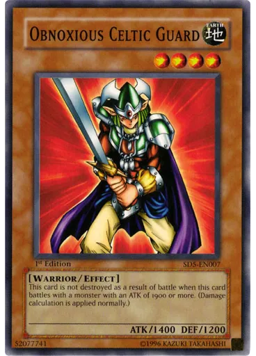 Obnoxious Celtic Guard — Structure Deck: Warrior's Triumph