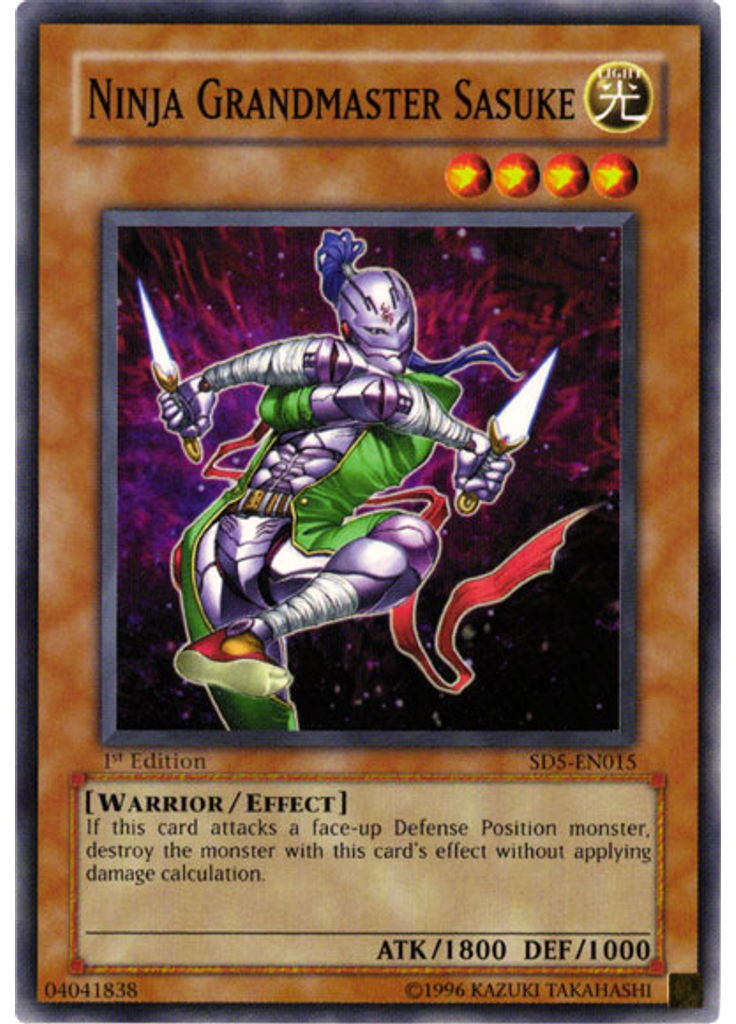 Ninja Grandmaster Sasuke