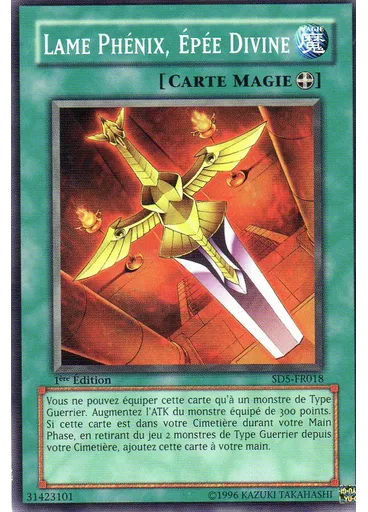 Lame Phénix, Épée Divine