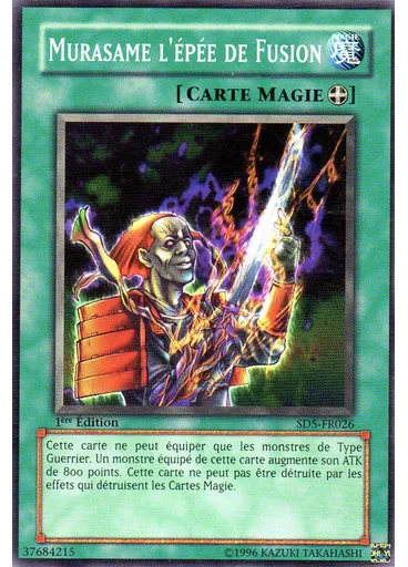 Murasame l'Épée de Fusion