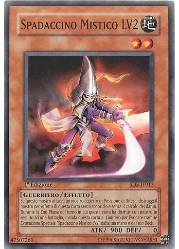 Spadaccino Mistico LV2