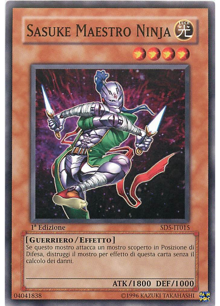 Sasuke Maestro Ninja