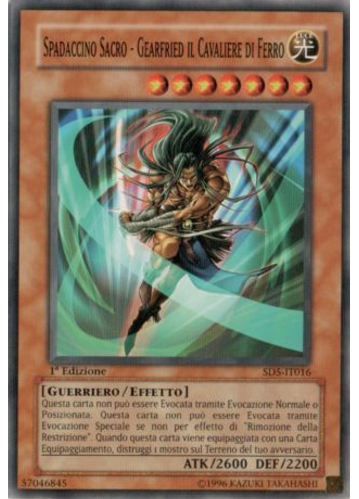 Spadaccino Sacro - Gearfried il Cavaliere di Ferro