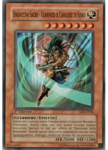 Spadaccino Sacro - Gearfried il Cavaliere di Ferro
