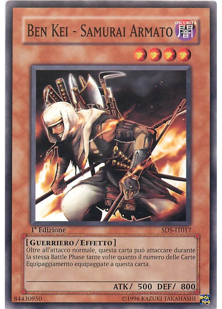 Ben Kei - Samurai Armato