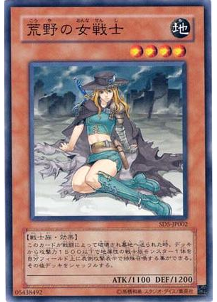 荒野の女戦士