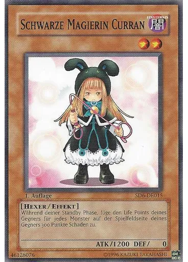 Schwarze Magierin Curran
