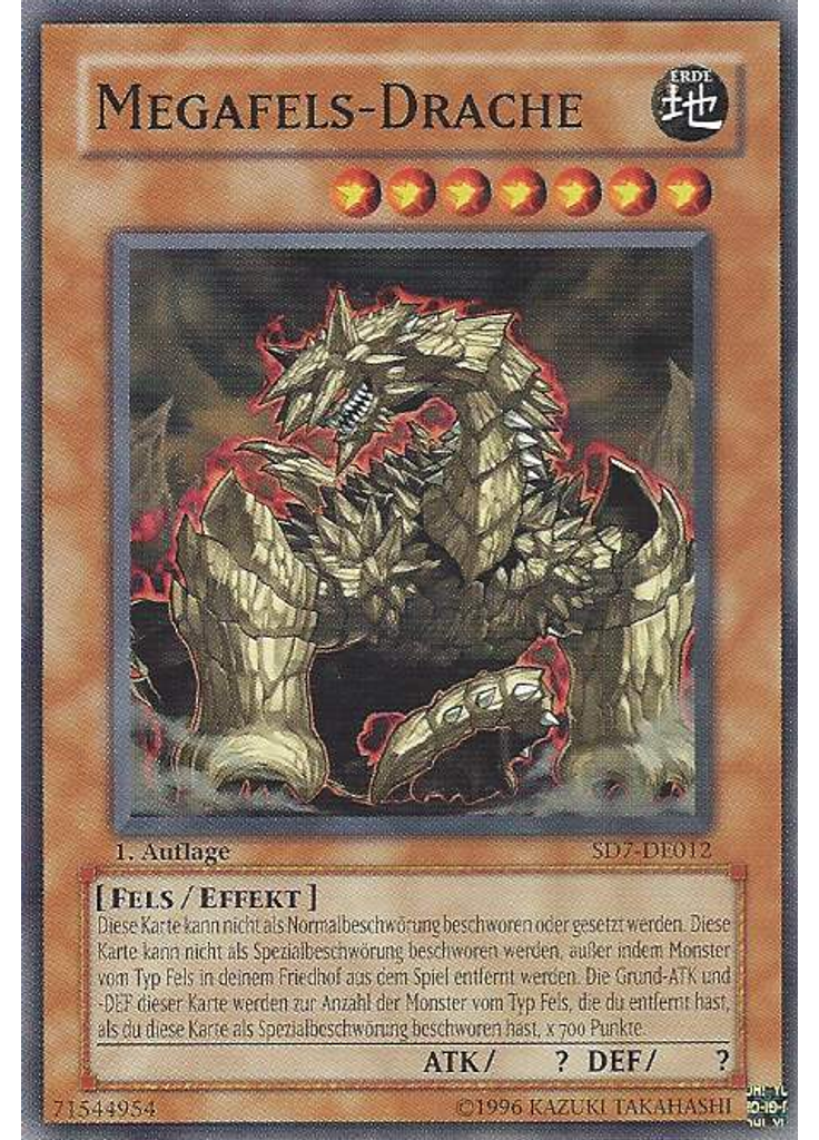 Megafels-Drache
