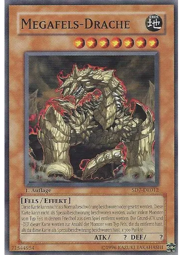 Megafels-Drache