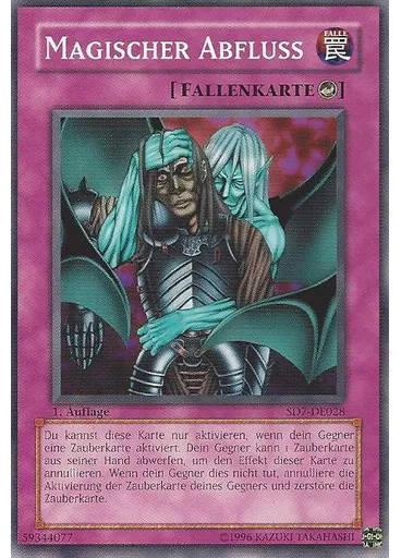 Magischer Abfluss — Structure Deck: Invincible Fortress