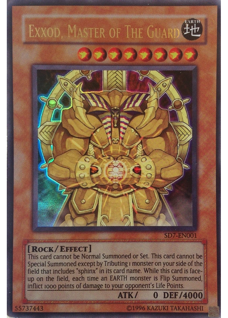 Exxod, Master of The Guard (Ultra Rare Unlimited)