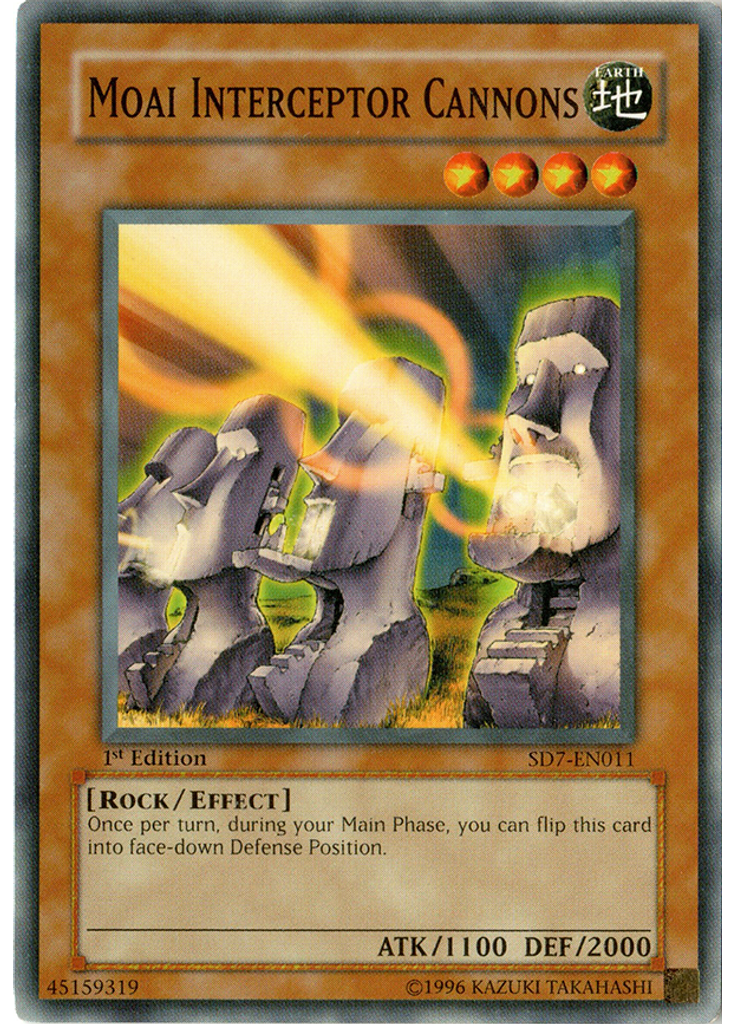 Moai Interceptor Cannons