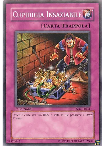 Cupidigia Insaziabile — Structure Deck: Fortezza Invincibile