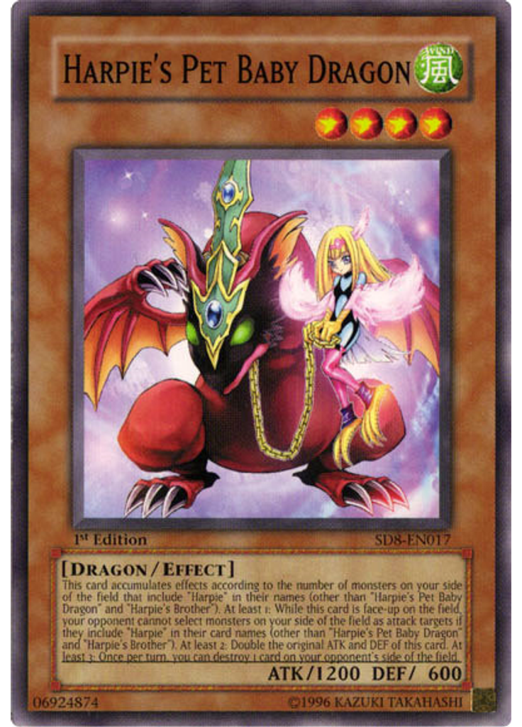 Harpie's Pet Baby Dragon