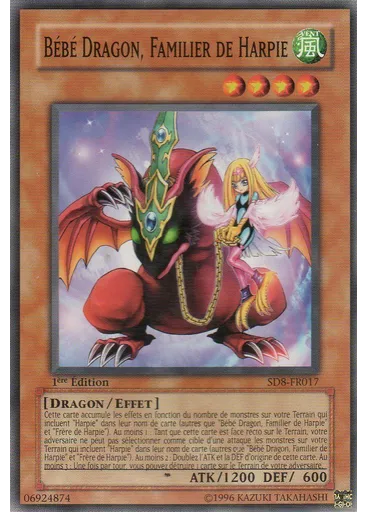 Bébé Dragon, Familier de Harpie