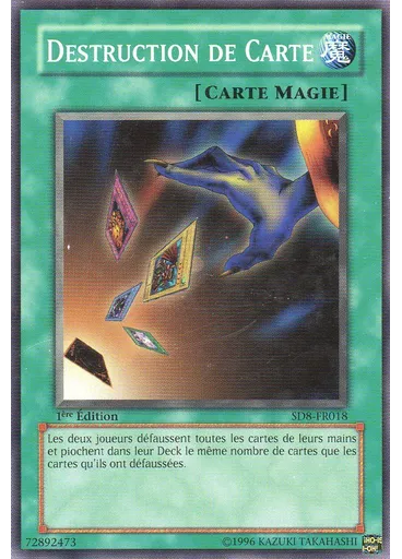 Destruction de Carte — Deck de Structure: Seigneur des Tempêtes