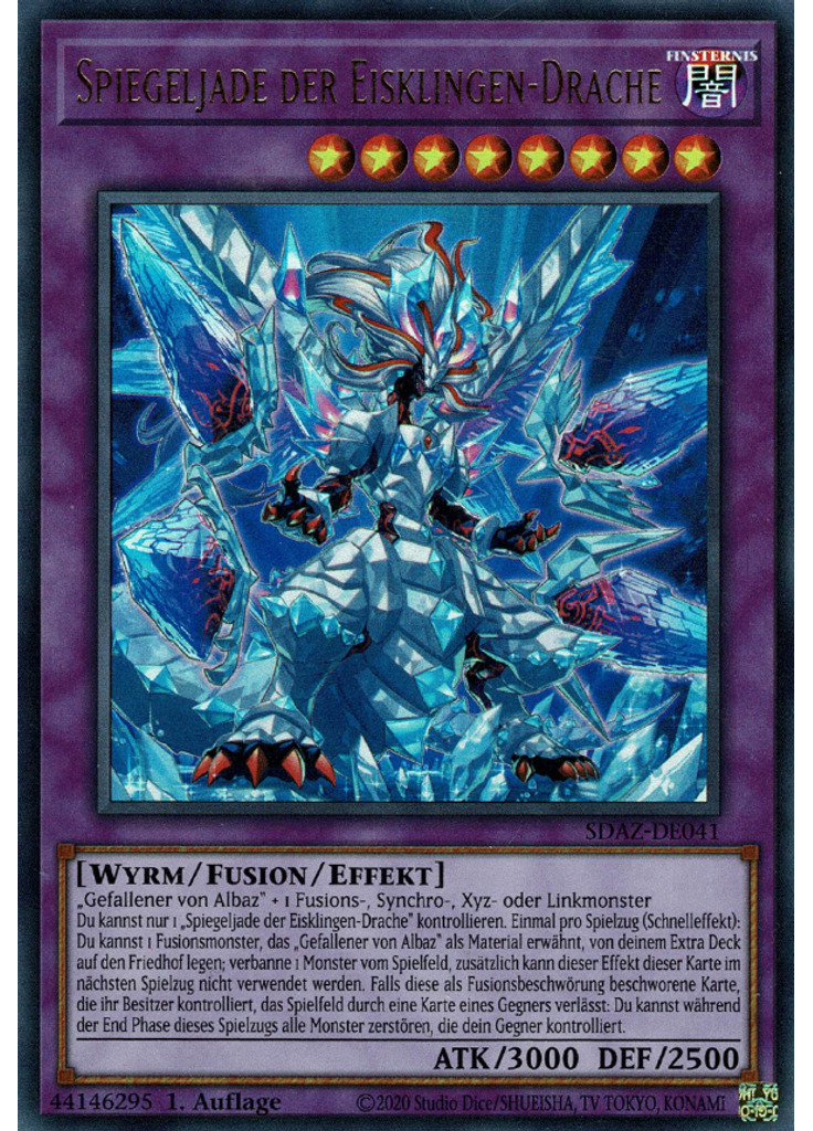 Spiegeljade der Eisklingen-Drache