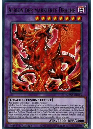 Albion der markierte Drache