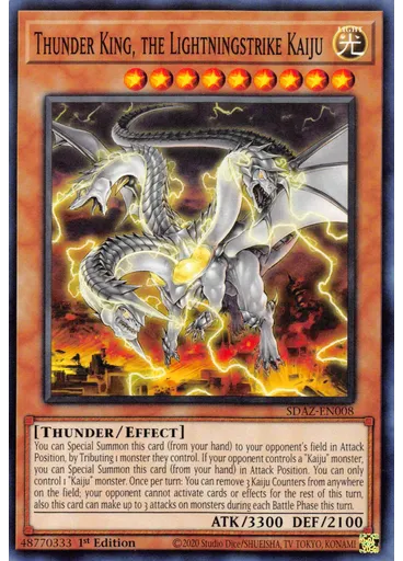 Thunder King, the Lightningstrike Kaiju