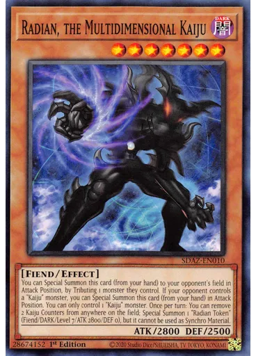 Radian, the Multidimensional Kaiju