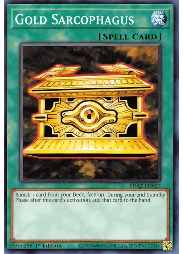 Gold Sarcophagus — Structure Deck: Albaz Strike
