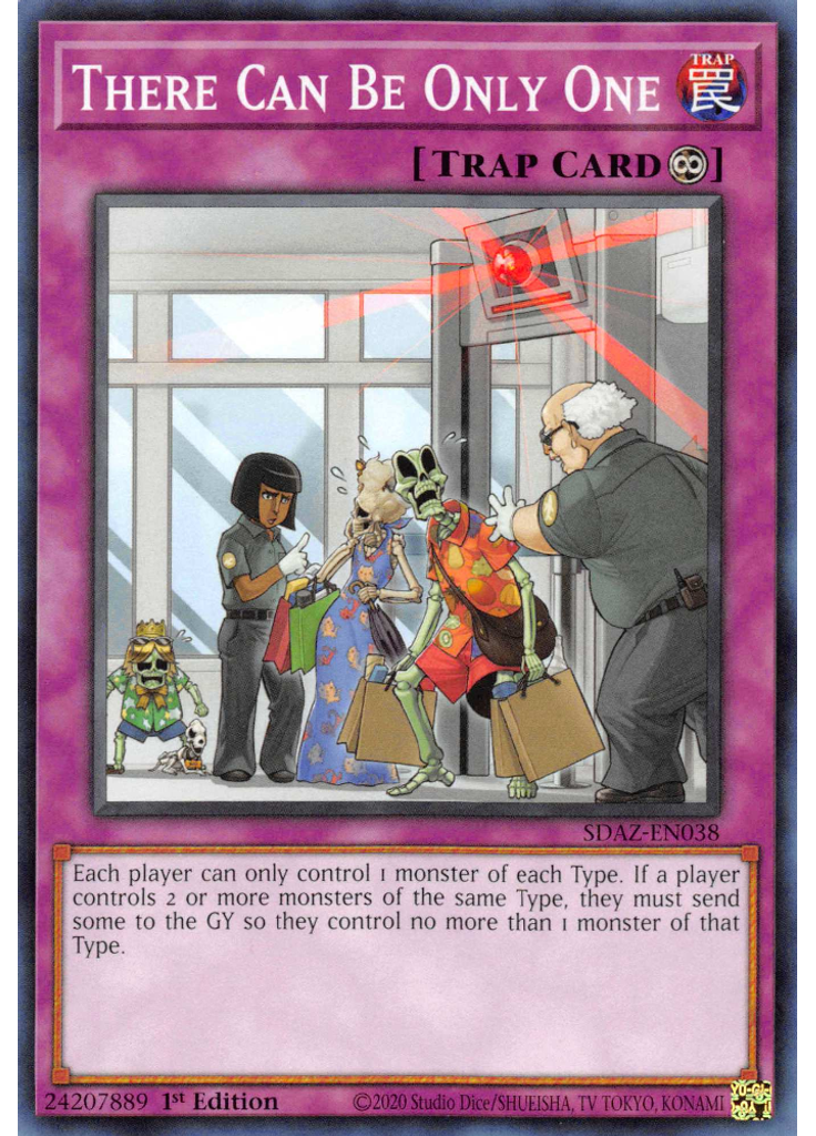 There Can Be Only One