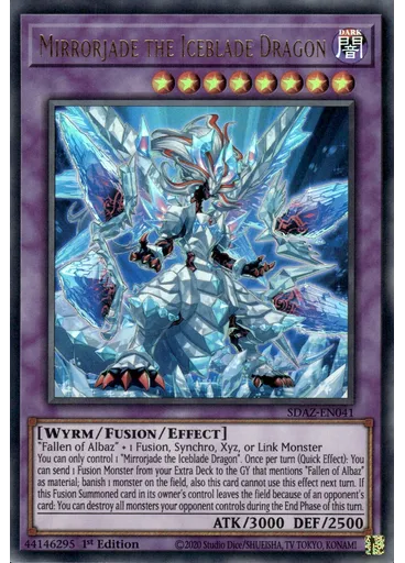 Mirrorjade the Iceblade Dragon