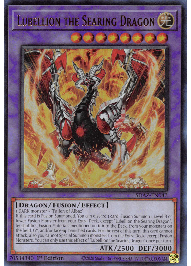 Lubellion the Searing Dragon