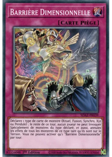 Barrière Dimensionnelle