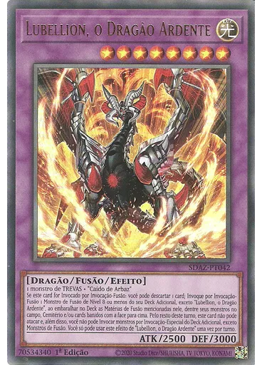 Lubellion, o Dragão Ardente