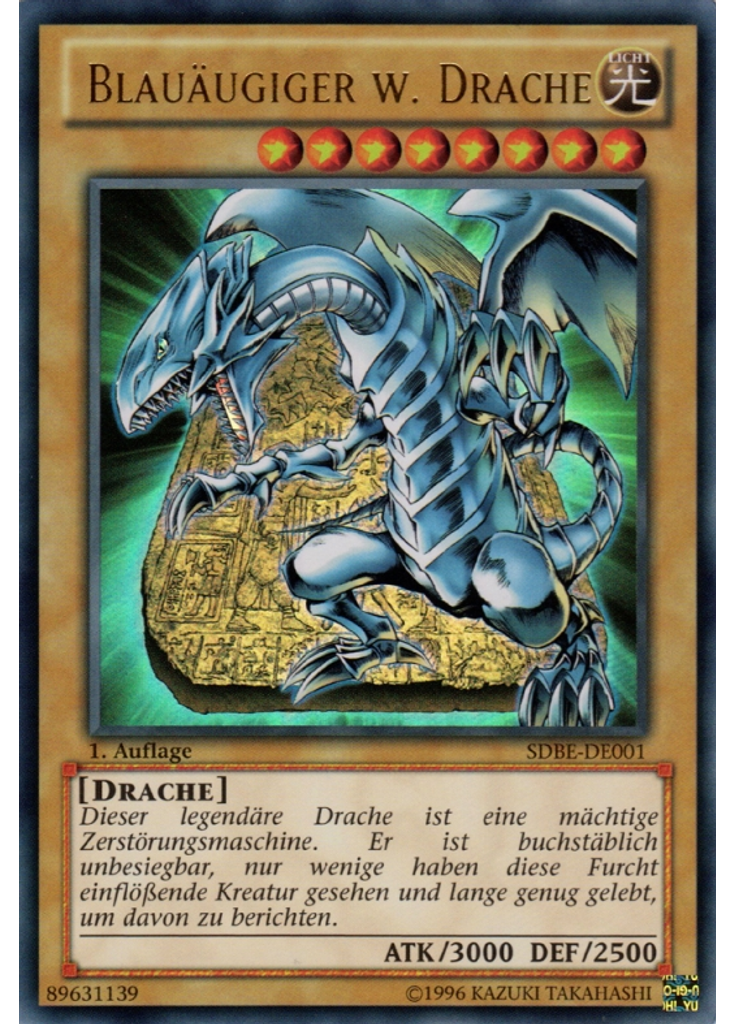 Blauäugiger w. Drache